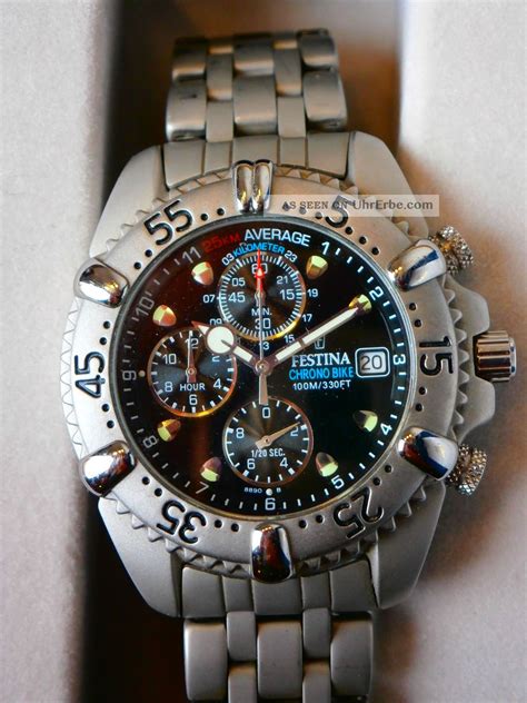 Festina Chrono Bike 100m 330ft Registered Model 8890