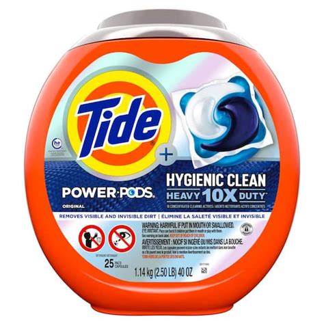 Tide Power Hygienic Clean Heavy Duty Original Scent Laundry Detergent