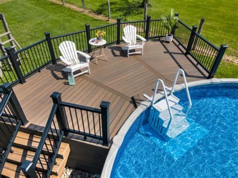 16 Diy Pool Deck Plans For Different Type Of Pools Diyscraftsy