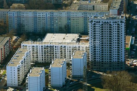 Luftbild Berlin Hochhaus Neubau Wuhletaler Fenster Im Ortsteil