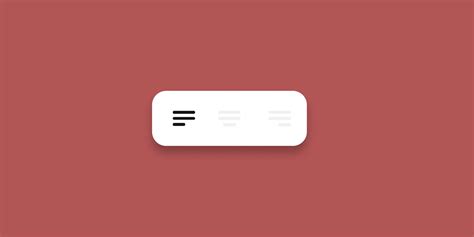 Alignment Button Animation Figma