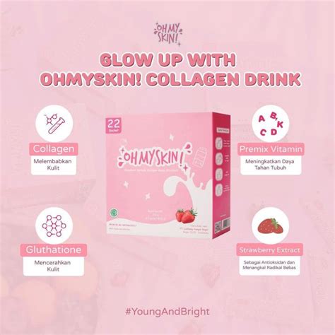 Ohmyskin Collagen Drink Isi Sachet Lazada Indonesia