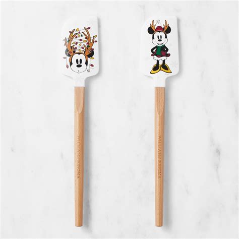 Williams Sonoma Holiday Mickey Spatulas Williams Sonoma