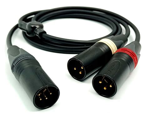 Zbalansowany kabel DIY XLR 4 PIN - 2 x XLR MOGAMI - Sklep, Opinie, Cena ...