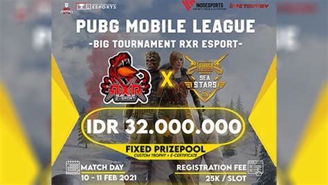 Turnamen Pubg Mobile Rxr E Sport X Sea Stars