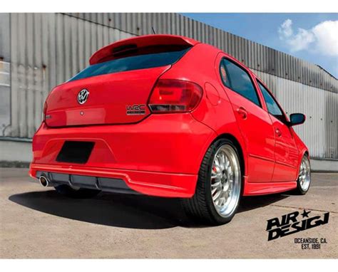 Body Kit Con Aleron Para Vw Gol 2013 2016 Hb Airdesign Meses Sin