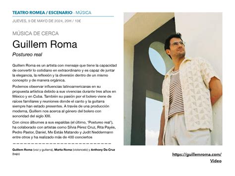 Programación Teatro Romea Enero Junio 2024 - La Guía W - La Guía