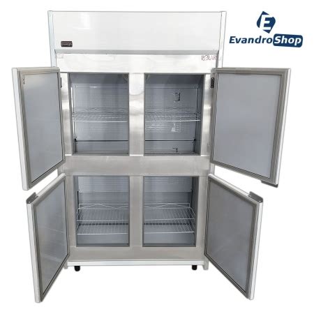 Geladeira Comercial Portas Polar Inox Litros Evandro