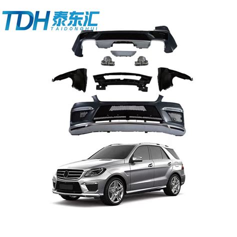 W166 Body Kit Car Bumpers Ml350 Full Bodykit For Mercedes W166 Upgrade To Gle With Front Bumper