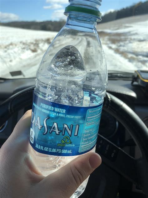 Frozen Water Bottle Melts Into The Shape Of A Weiner Rmildlyinteresting