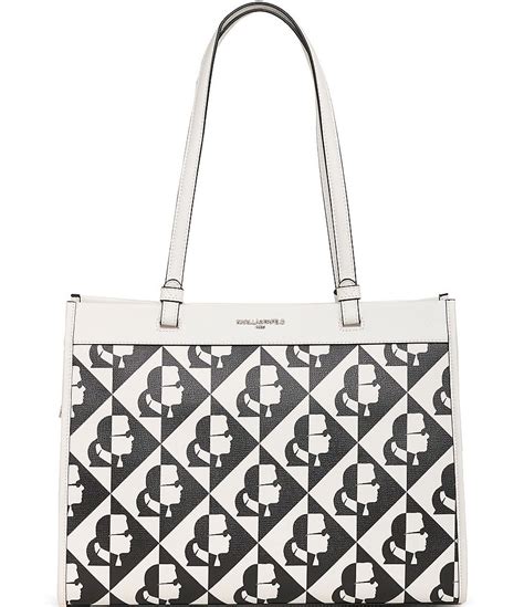 Karl Lagerfeld Paris Maybelle Logo Square Tote Bag Dillard S