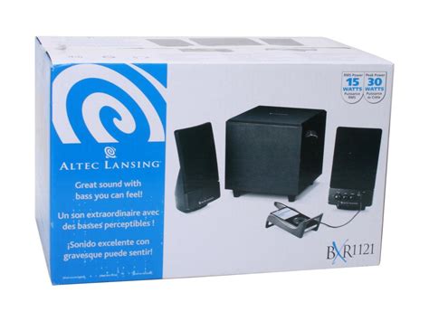 Altec Lansing Bxr Piece Value Computer Speakers Newegg Ca