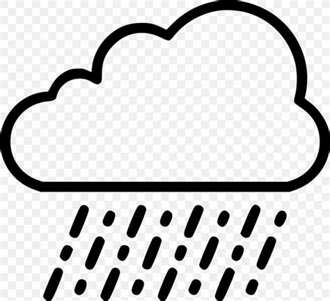 Rain Clouds Clipart Black And White