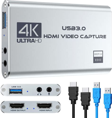 Ugreen Capturadora De Video Hdmi K Hdmi A Usb A Usb C Mbps Tarjeta