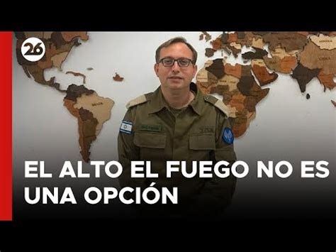 Guerra Israel Hamas Entrevista Al Portavoz Del Ej Rcito Israel