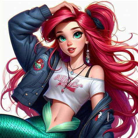 Pin En Mermaid En 2024 Imagenes De Princesitas Pinturas Disney Arte De Princesa Disney