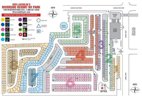 RV PARK MAP - Riverside Resort And Casino