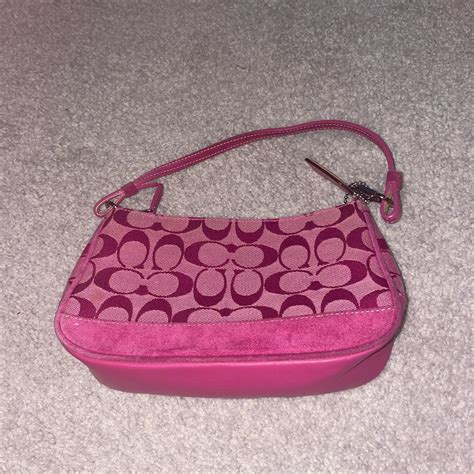 Coach Pink Bag | Depop