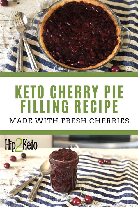 This Sugar-Free Cherry Pie Filling is Easy to Make & So Good