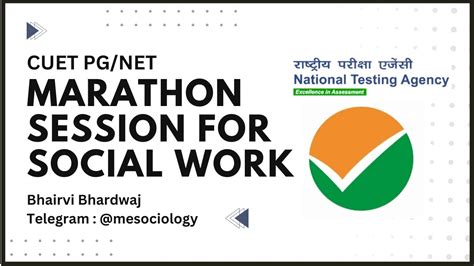 Marathon Session For Cuet Pg Social Work Important Topics Net Msw