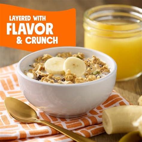 Bear Naked Granola Cereal Whole Grain Granola Breakfast Snacks Cacao And Cashew Butter Crunch