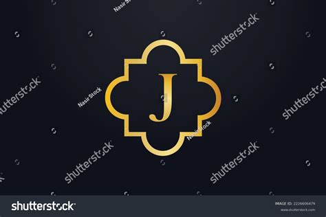 Royal Luxury Gold Logo Monogram Vector Stock Vector (Royalty Free ...