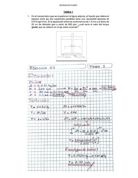 Tarea Ejercicio Mec Nica De Fluidos Mec Nica De Suelos Studocu