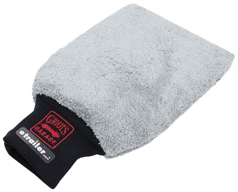 Griot's Garage Microfiber Detailing Mitt for Vehicles and RVs - 9" Long x 8" Wide Griots Garage ...