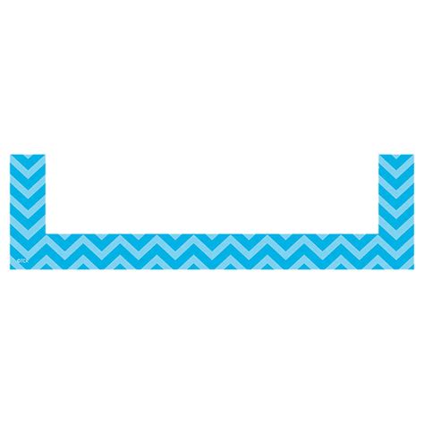 TEACHER CREATED RESOURCES AQUA CHEVRON MAGNETIC POCKETS SMALL TCR20729