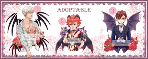 Closed Adoptable Batch 03 Incubus Series By Manese55 On Deviantart