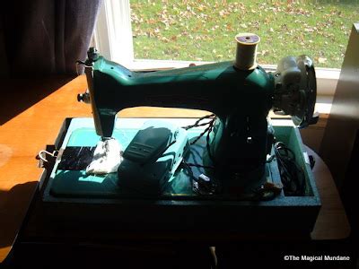 The Magical Mundane: Vintage Dressmaker Sewing Machine