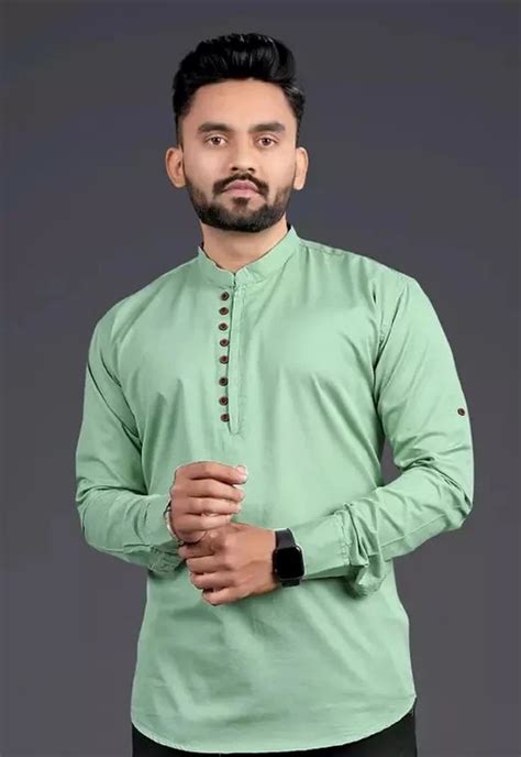 Cotton Plain Mens Kurta At Rs 250 Piece Pure Cotton Men Kurta In