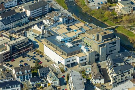 Aerial Image Meschede Revitaliset Shopping Center In The Former