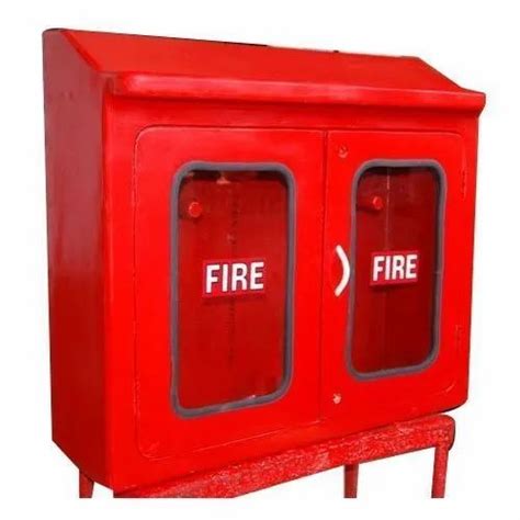 Mild Steel Double Door Frp Fire Hose Box At Best Price In Ahmedabad