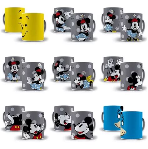 29 Artes Canecas Mickey E Minnie Sublimação Arquivo Png à venda em São