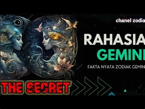 Gemini Rahasia Besar Thesecret Zodiac Youtube