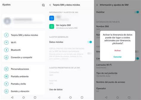 Cómo activar el roaming en tu teléfono si vas a viajar 2025 ecu11