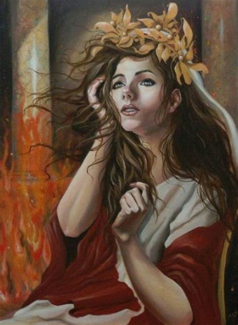 Hestia Greek Mythology Mythology Goddess Of The Hearth