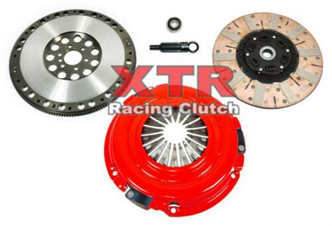 Xtr Dual Friction Clutch Kit Chromoly Flywheel Set Chevy Corvette C