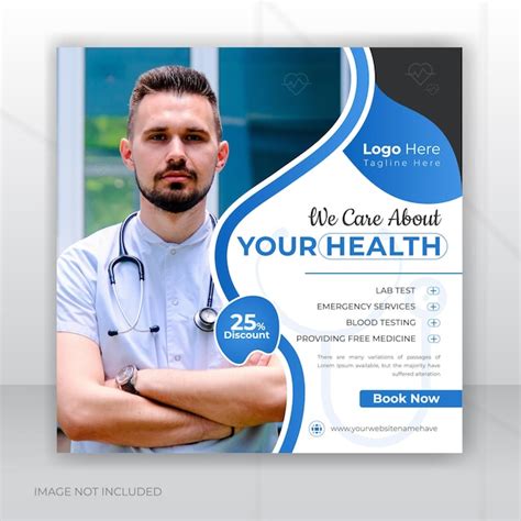 Premium Vector Medical Health Care Social Media Post Template Design