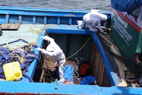 Indian Coast Guard Rescues Fishermen Off Gulf Of Mannar