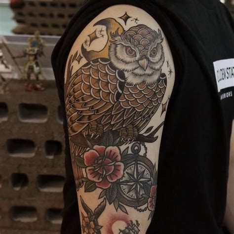 Update 76 Owl Traditional Tattoo In Cdgdbentre