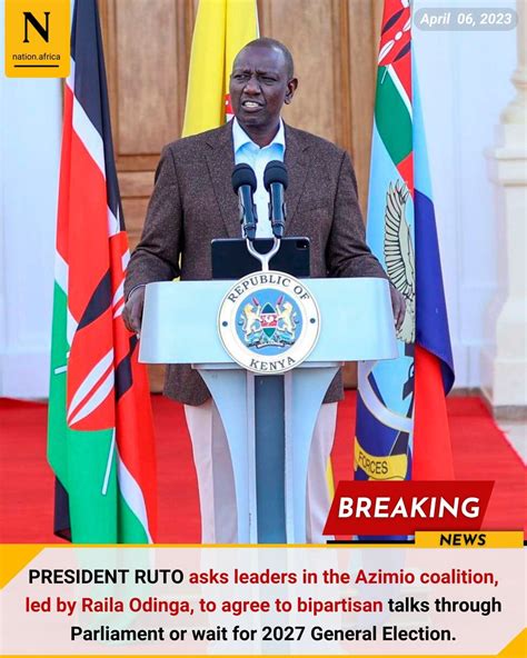 Ntv Kenya On Twitter Rt Nationbreaking President Ruto Asks Leaders