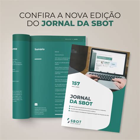 Nova edição do Jornal da SBOT é publicada novo layout SBOT