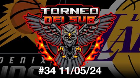 Phoenix Suns Los Angeles Lakers 34ª giornata Torneo dei Sub YouTube