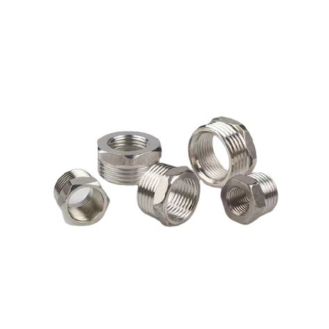 Stainless Steel Hex Bushing Reducer Pipe Fitting 1 8 1 4 3 8 1 2 3 4 F