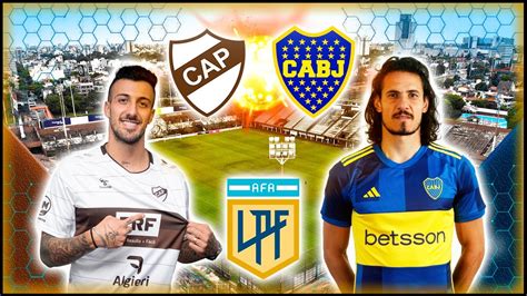 PLATENSE Vs BOCA JUNIORS LPF Copa Sur Finanzas 2024 PES 2024