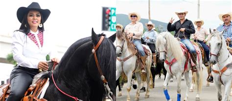 M S De Mil Jinetes Participan En La Sexta Cabalgata De La Guelaguetza