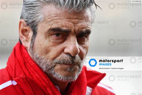 Maurizio Arrivabene Ita Ferrari Team Principal At Formula One Testing