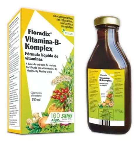 Complexo De Ervas Floradix Vitamin B Komplex Salus 250 Ml MercadoLivre